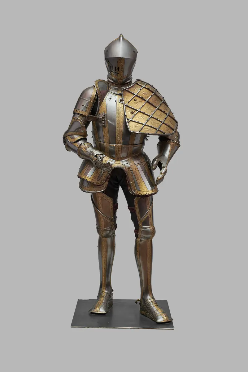 Stechküriss der Königsgarnitur Kaiser Maximilian II.