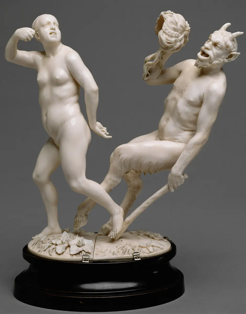 Satyr und die Nymphe Corisca