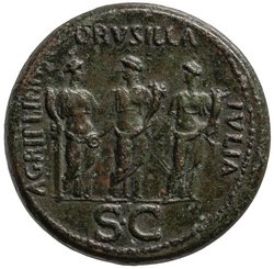 Caius für Agrippina II., Drusilla und Iulia III.