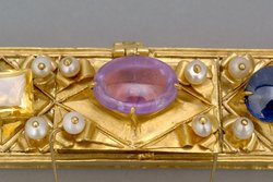 Das Reliquiar mit dem Span von der Krippe Christi