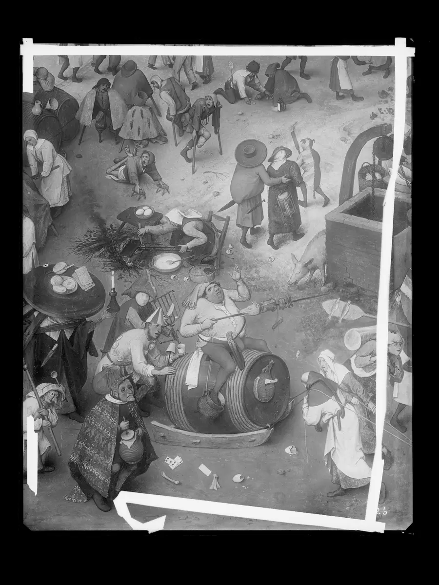 Kampf zwischen Fasching und Fasten
