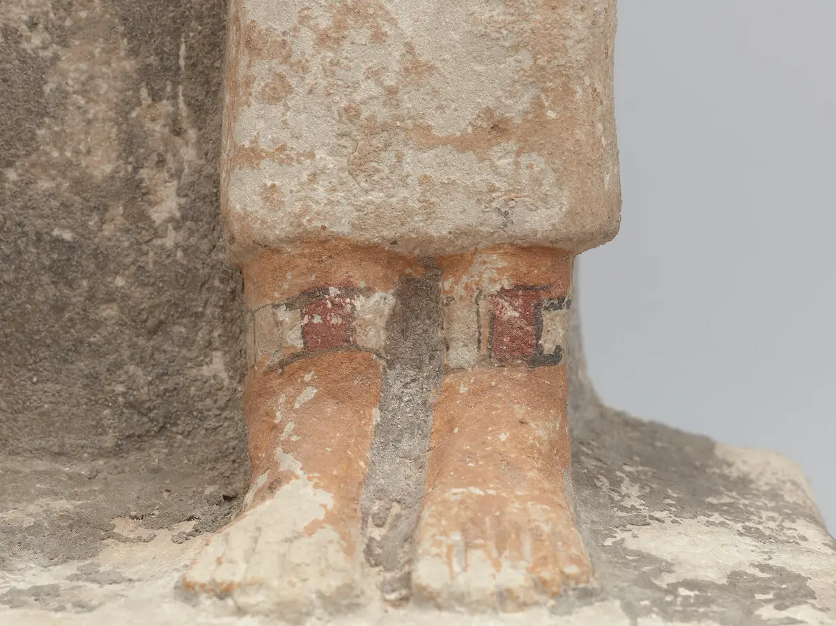 Kopflose Zweiergruppe des Schepses-ptah und seiner Frau Ni-si-redi