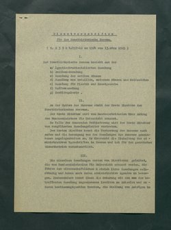 Dienstvorschriften für das Kunsthistorische Museum