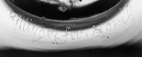 Pokal mit bekröntem Spiegelmonogramm des Landgrafen von Hessen