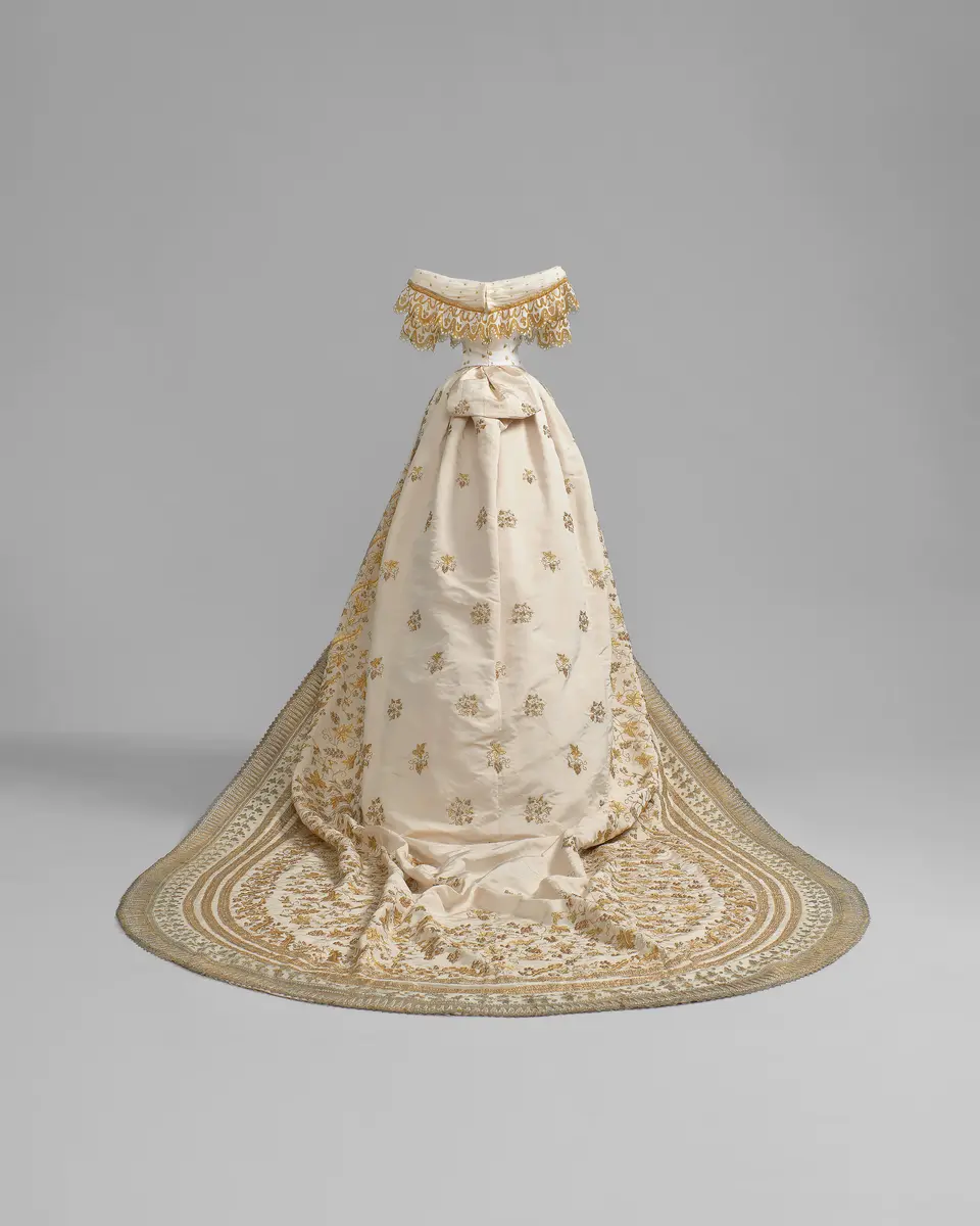 Hochzeitsschleppe der Kaiserin Elisabeth