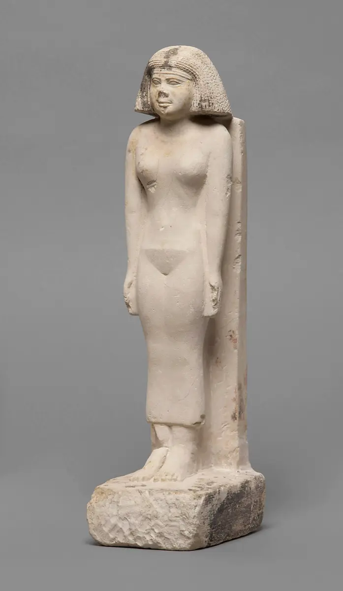Stehende Frau