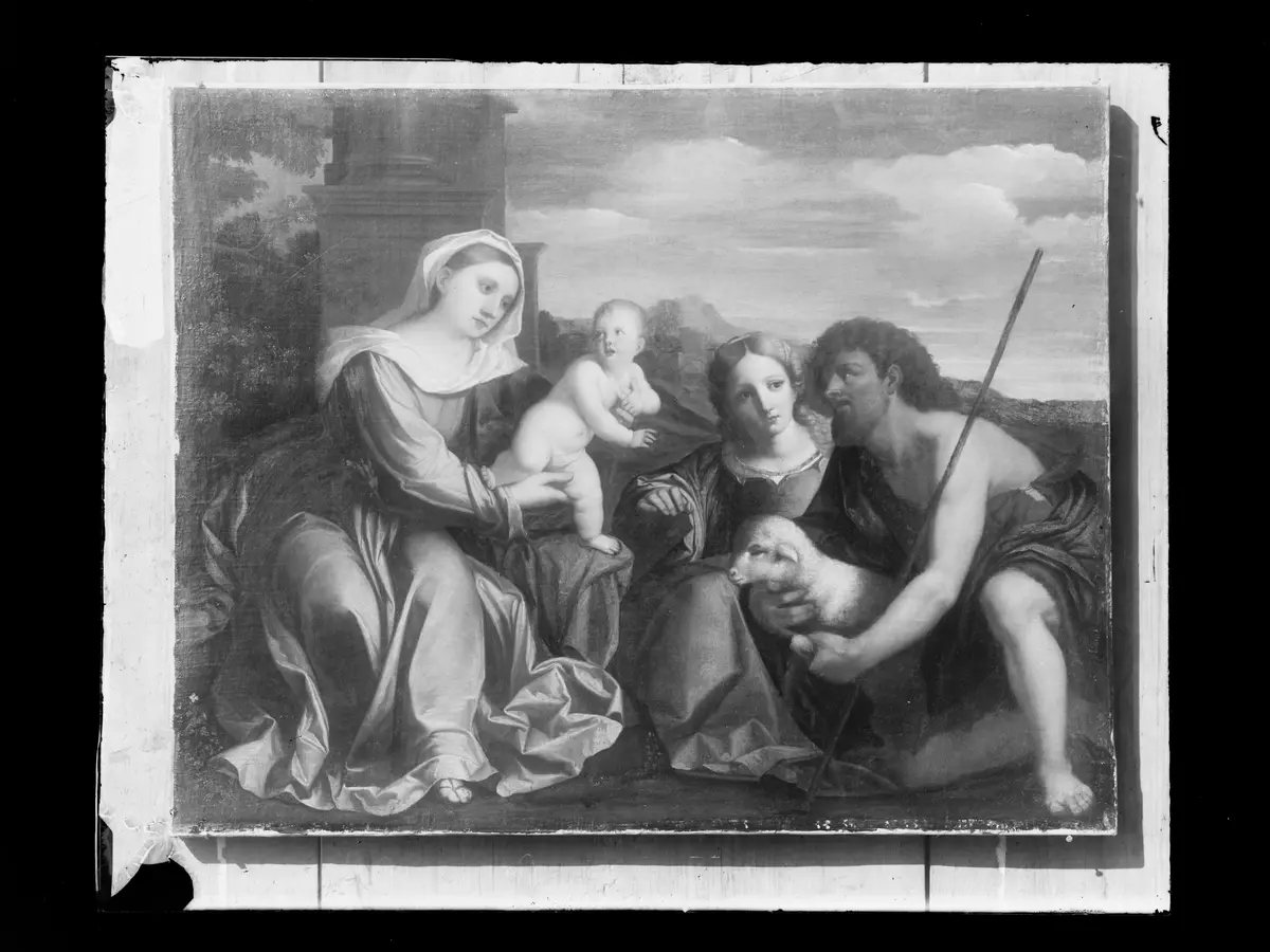 Madonna mit Kind und Heiligen