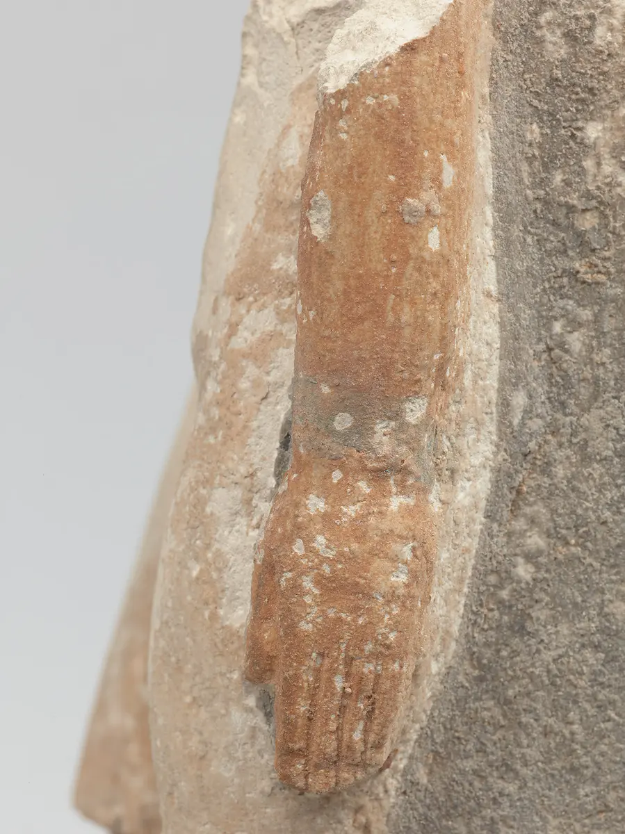 Kopflose Zweiergruppe des Schepses-ptah und seiner Frau Ni-si-redi