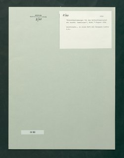 Dienstbestimmungen für das Aufsichtspersonal in den Sammlungen