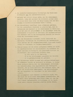 Feuerlöschordnung für das Kunsthistorische Museum, Teil III: Schatzkammer