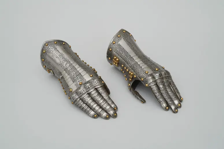 Ein Paar Fingerhandschuhe