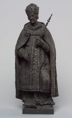 Kaiser Friedrich III., Statue, Statuette, Terracotta