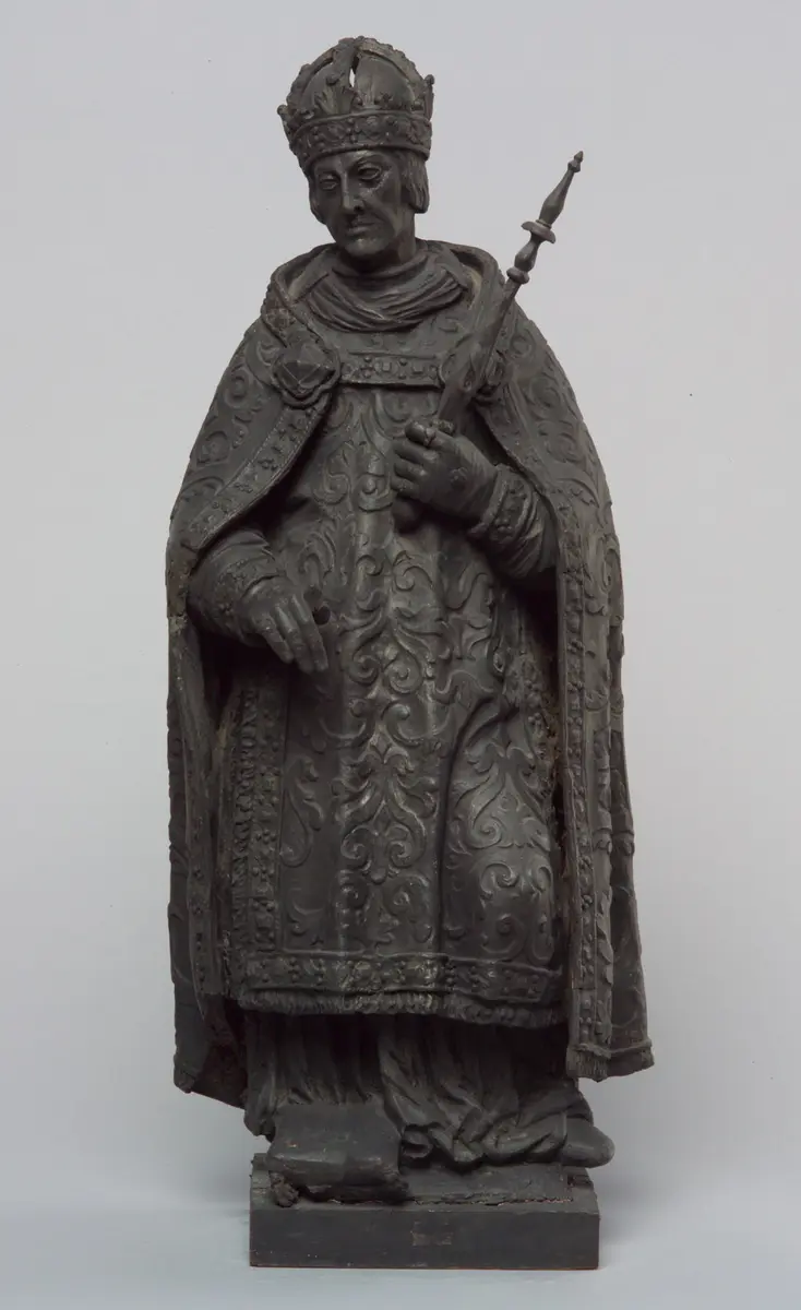 Kaiser Friedrich III., Statue, Statuette, Terracotta