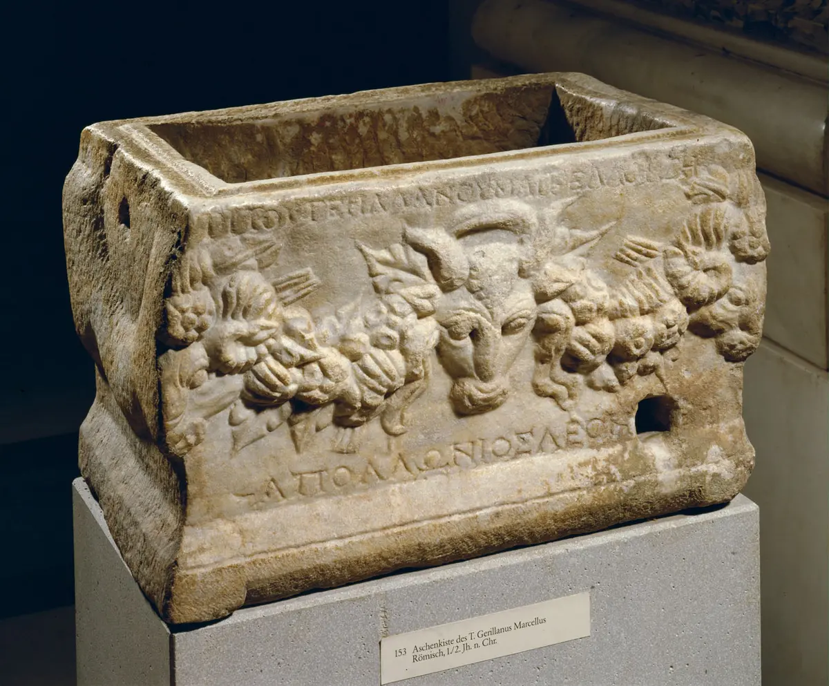 Aschenkiste des T. Gerillanus Marcellus