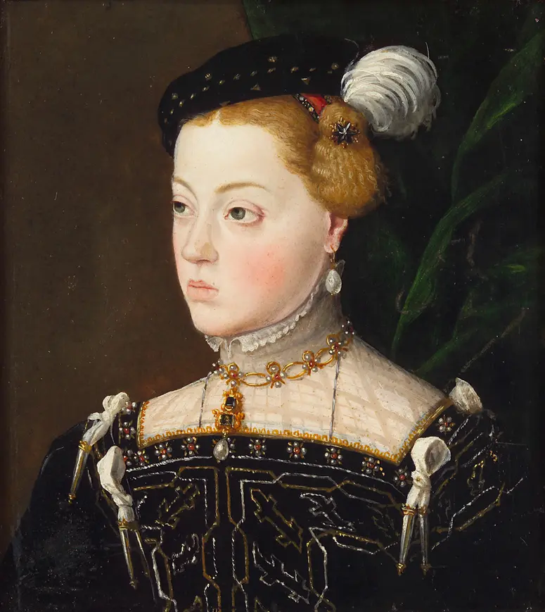 Erzherzogin Magdalena (1532-1590), Brustbild