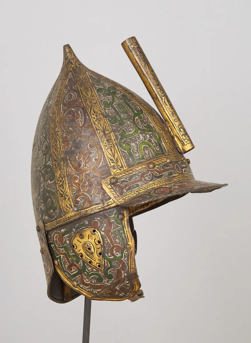 Ungarische Sturmhaube, sog. Zischägge