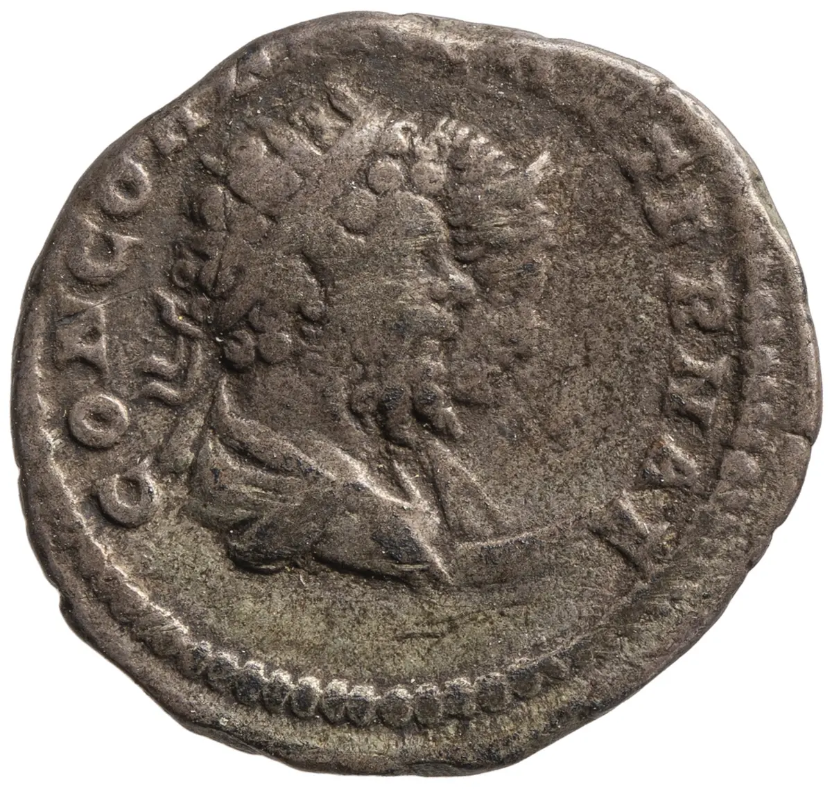 Septimius Severus, Iulia Domna und Antoninus III. (Caracalla)