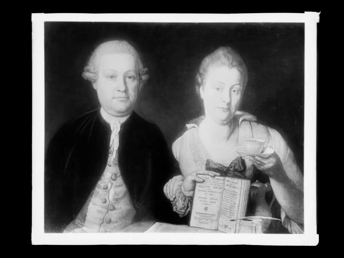Leopold Auenbrugger und seine Ehefrau Marianne