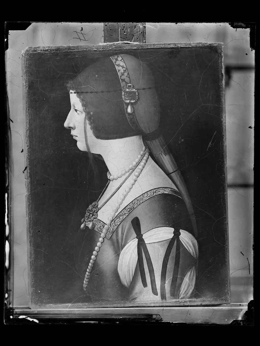 Bianca Maria Sforza (1472-1510), Kaiserin, Profilbildnis