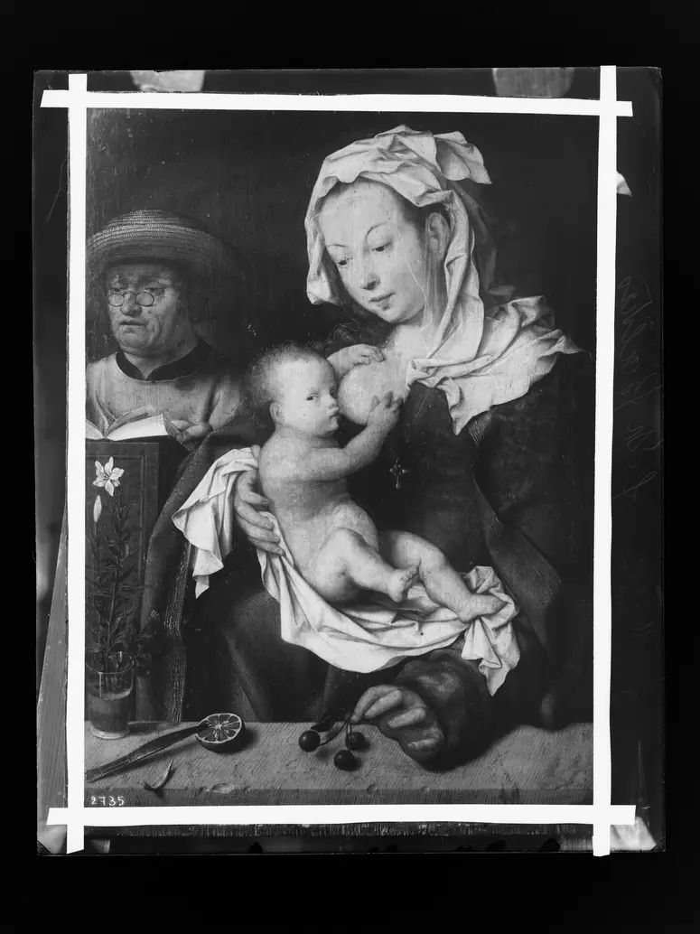 Maria mit dem Kinde und Joseph