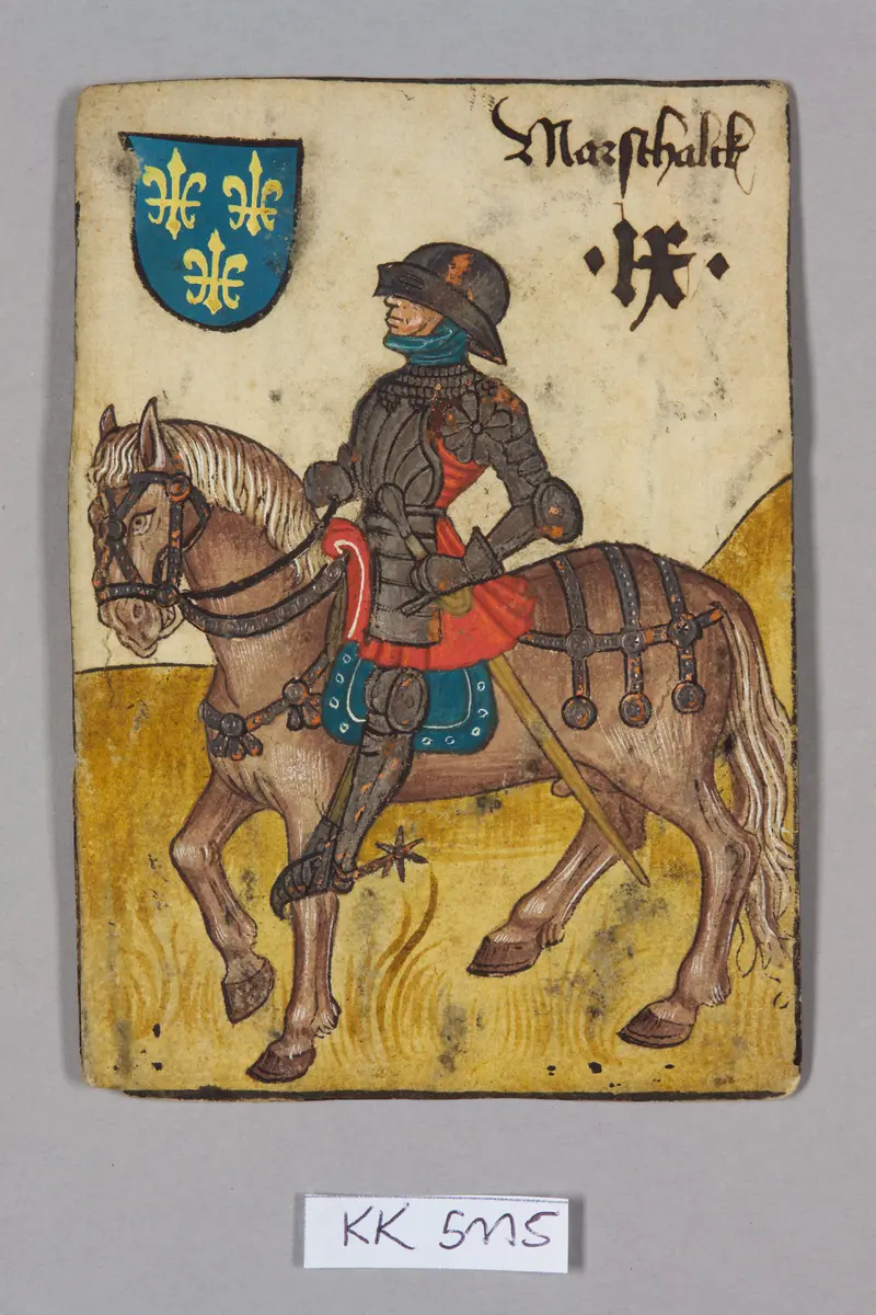 Kartenspiel, sog. Hofämterspiel