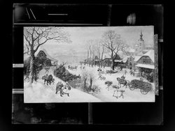 Winterlandschaft (Jänner oder Februar)