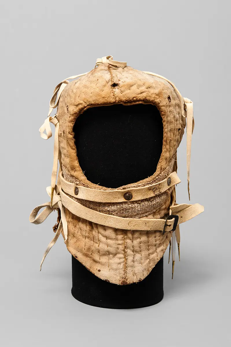Helmhaube/Innenfutter für einen Stechhelm