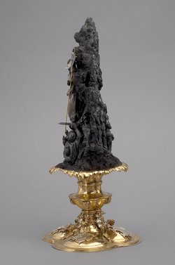 Handstein mit der Auferstehung Christi und Kaiser Karl V. nach der Schlacht von Pavia