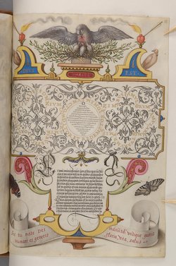 Schriftmusterbuch; 127 Blatt Pergament