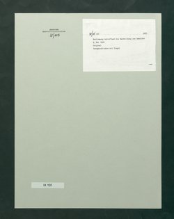 Erinnerung des Oberstkämmereramtes betreffend die Nachbildung von Gemälden