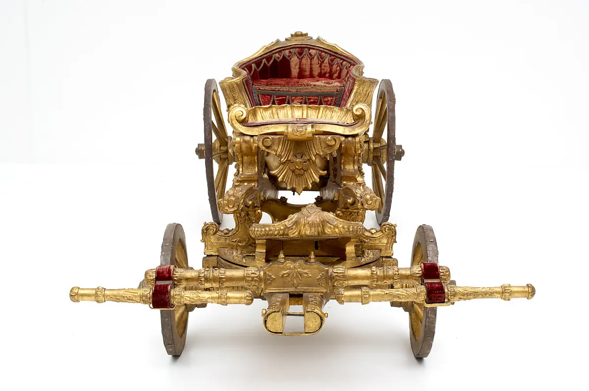 Vergoldeter Karussellwagen Maria Theresias