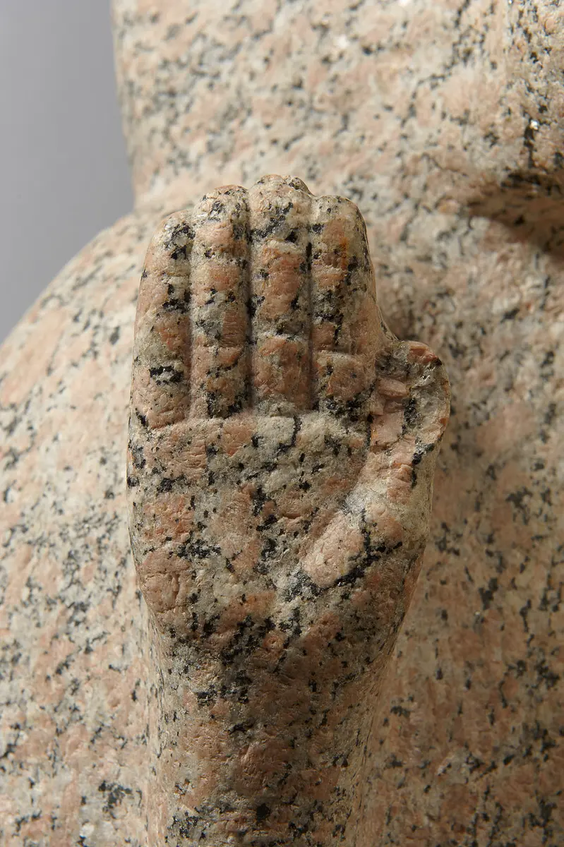 Mantelpavian mit König