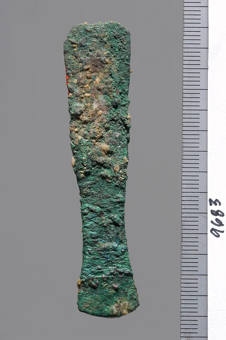 Kleine, breite Dechselklinge