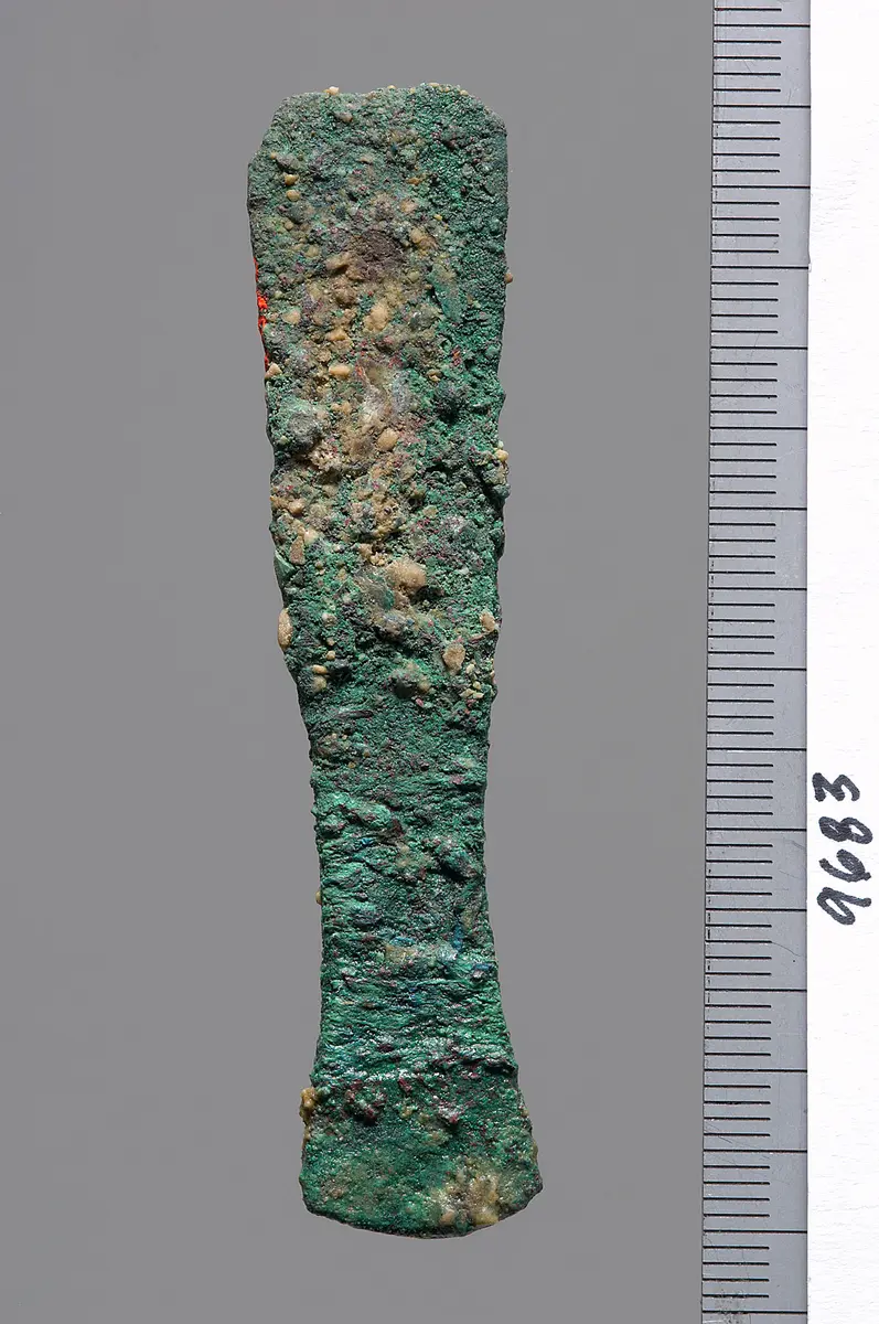 Kleine, breite Dechselklinge