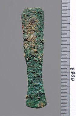 Kleine, breite Dechselklinge