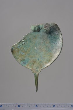 Spiegel mit Griffzapfen: Peleus und Thetis