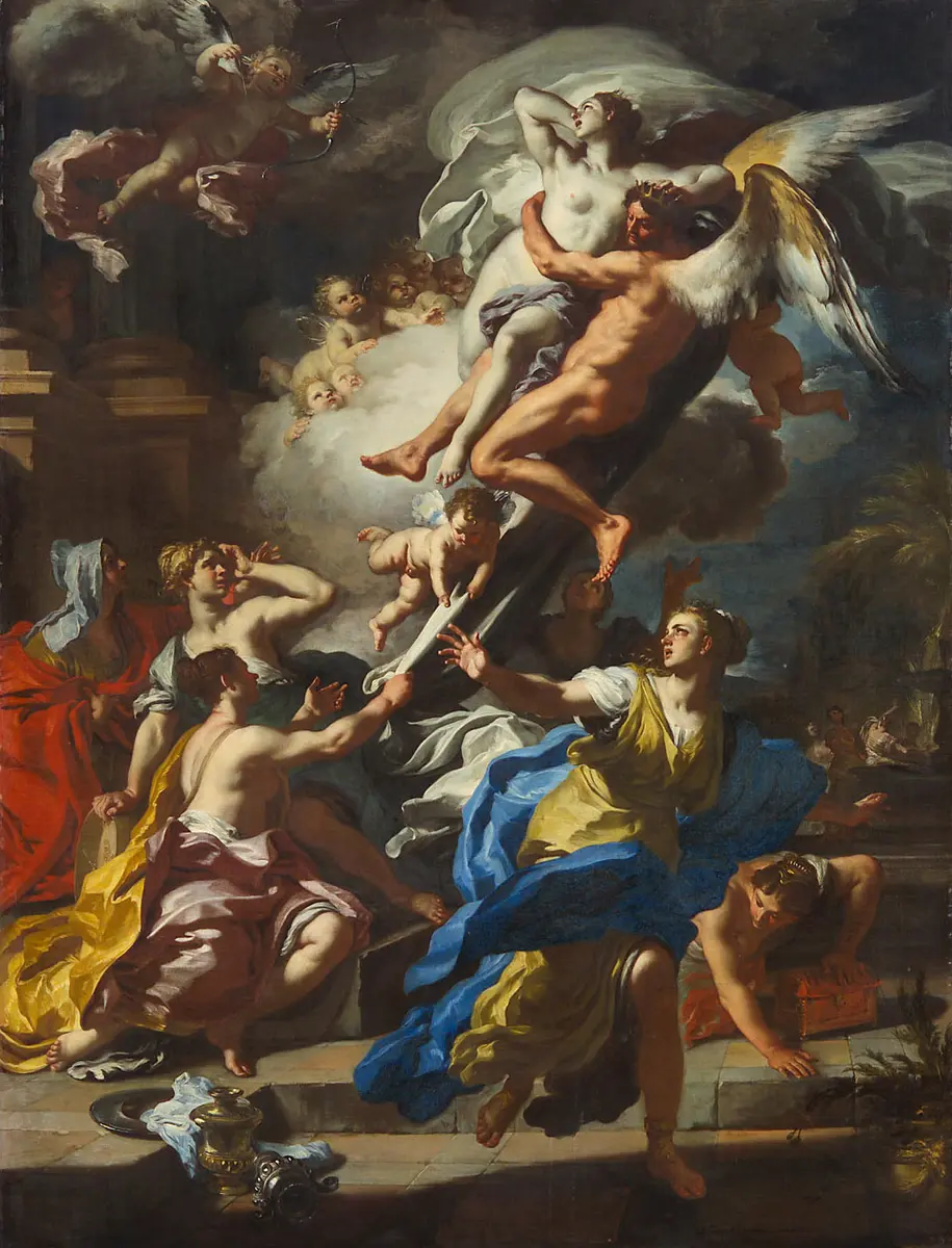 Boreas Abducts Oreithyia