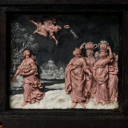 Tafel mit 60 Szenen aus den Metamorphosen des Ovid