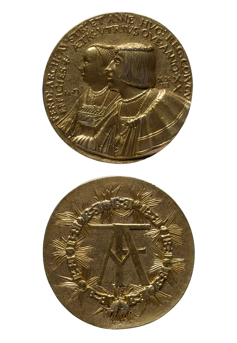 Habsburg: Ferdinand I. und Anna Jagiello (dessen Gemahlin)