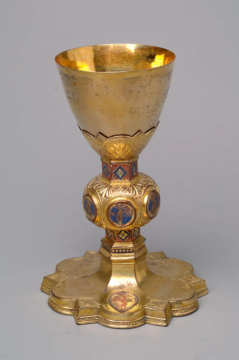 Messkelch mit Patene aus dem Besitz Kaiser Maximilians von Mexiko