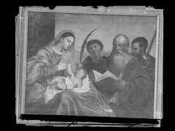 Maria mit Kind und den hll. Stephanus, Hieronymus und Mauritius