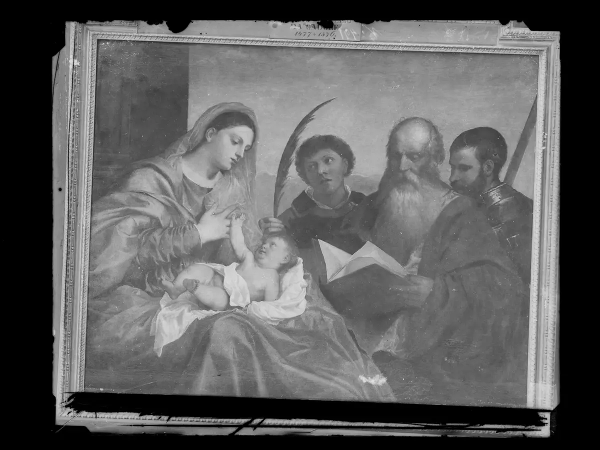 Maria mit Kind und den hll. Stephanus, Hieronymus und Mauritius