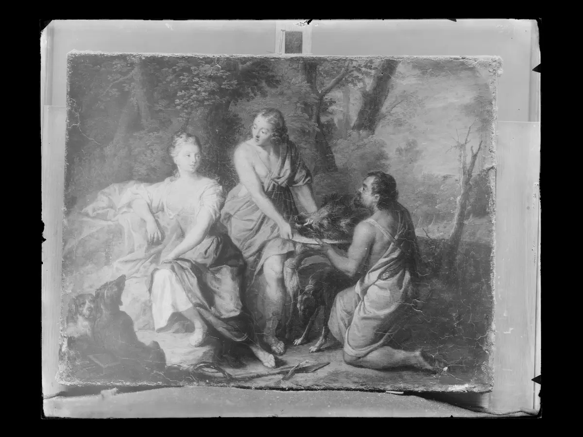 Jagdbeute der Diana (Nach der Eberjagd)