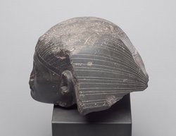 Head from a sphinx of Senwosret III 