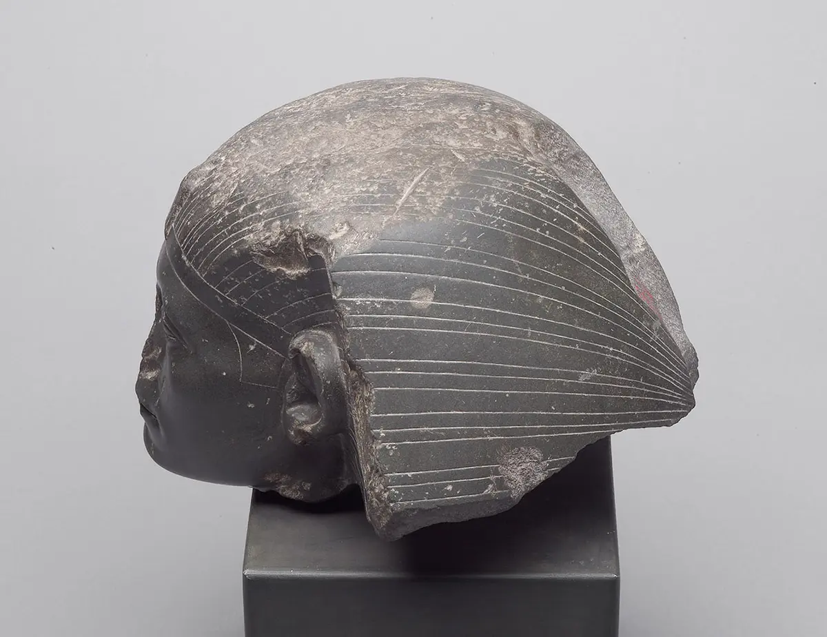 Head from a sphinx of Senwosret III 