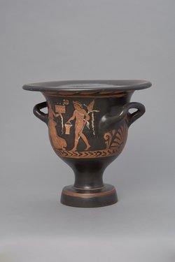 Mänade und Satyr