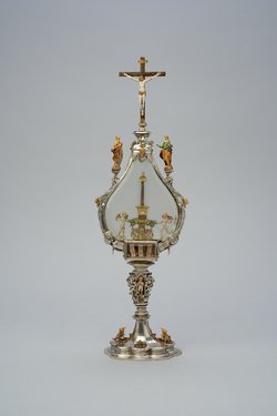 Ostensorium mit einem Dorn der Krone Christi