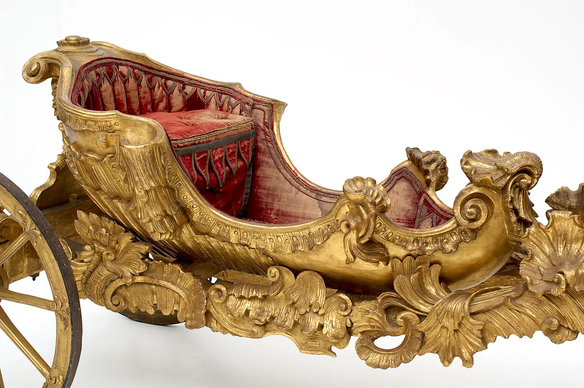 Vergoldeter Karussellwagen Maria Theresias