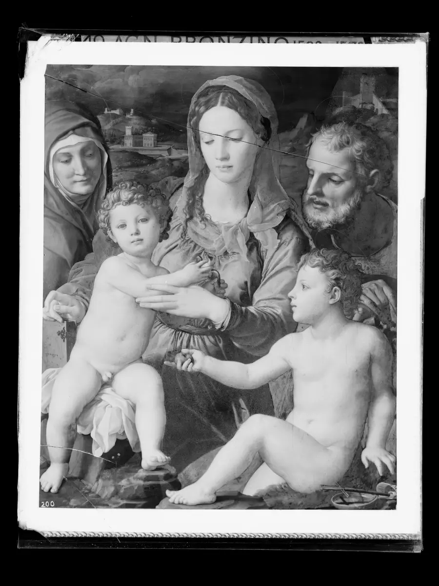 Hl. Familie mit Hl. Anna und Johannesknaben