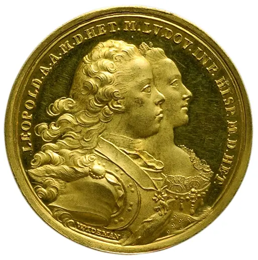 Habsburg: Kaiser Leopold II. und Maria Ludovica von Bourbon-Spanien (dessen Gemahlin)